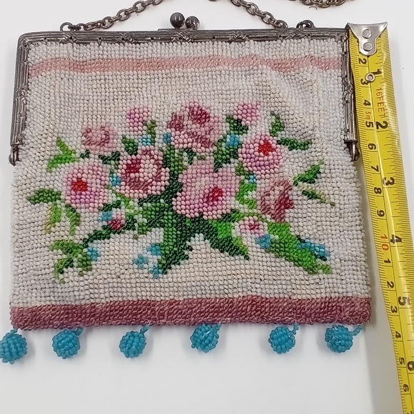 Vintage Beaded Purse - Picture 5 of 6